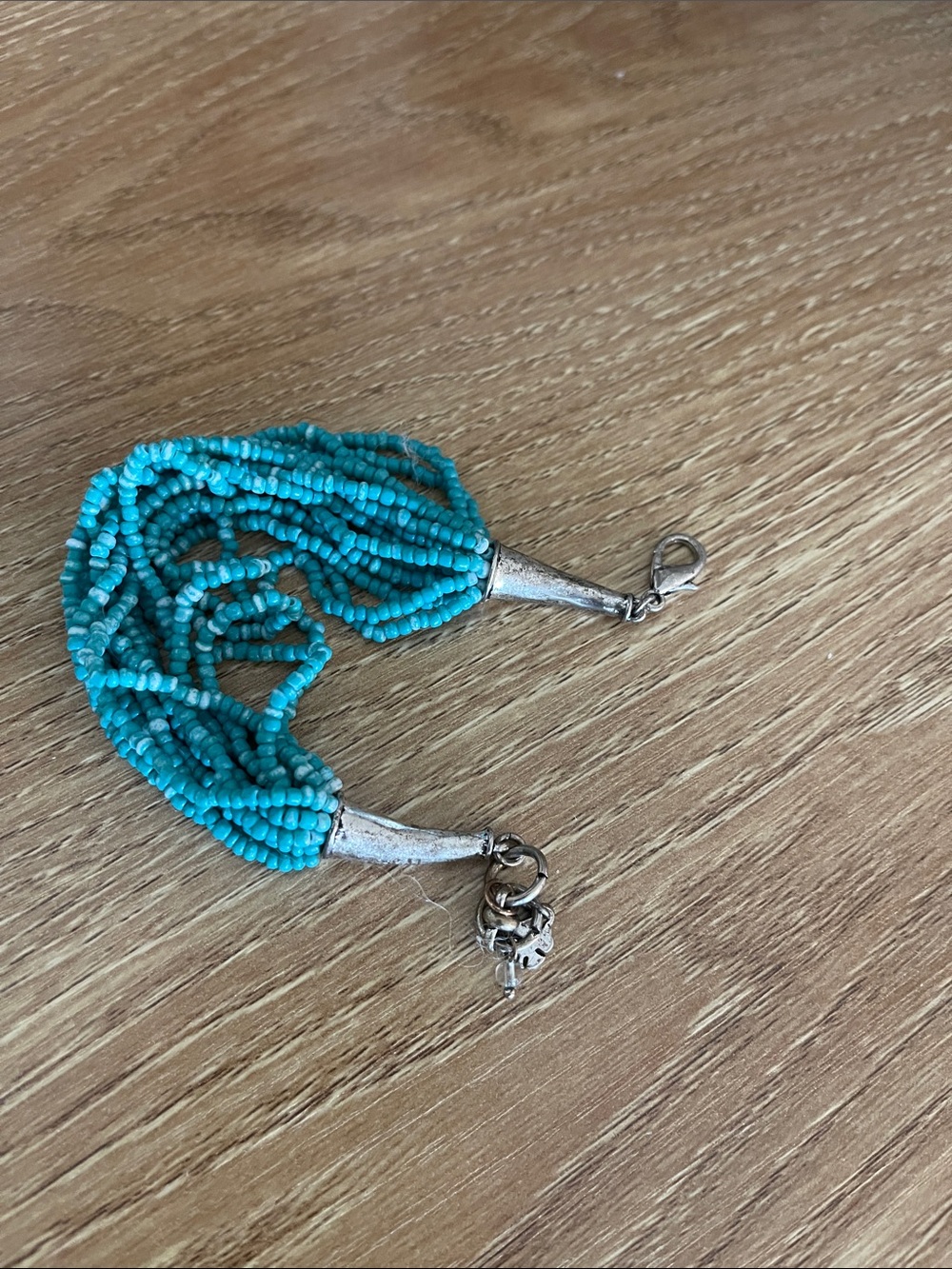 Lucky Brand Turquoise Multi-Strand Beaded Bracelet